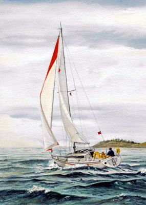 Watercolour Magic - Yacht Portraits